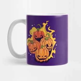 horror pumpkin halloween Celebration Mug